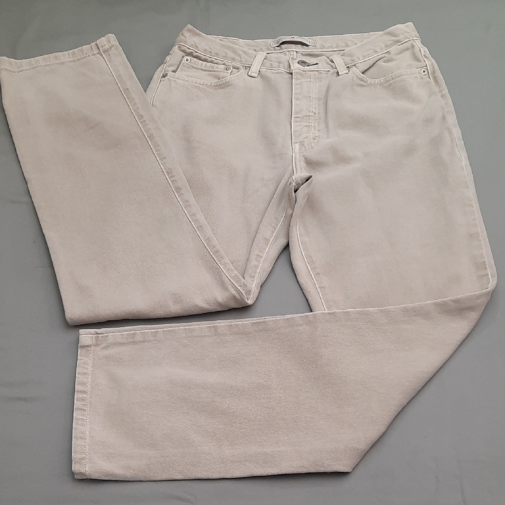 Tommy Hilfiger Off-White Denim Jeans - Women's Size 8